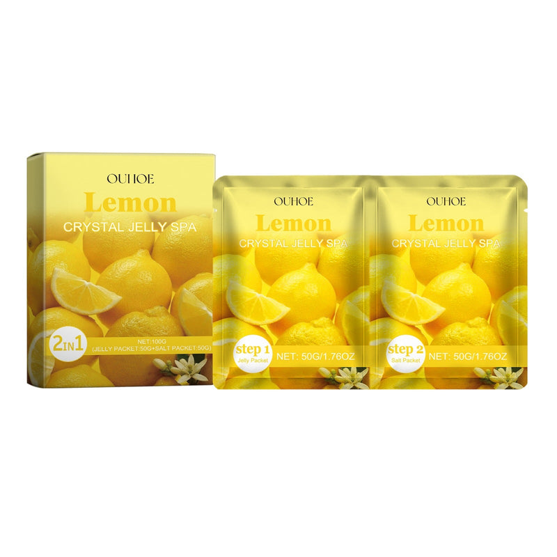 Ouhoe Foot Exfoliating Crystal Clay Series, Soften Foot Exfoliating, Moisturize, Refresh And Improve Rough Skin
