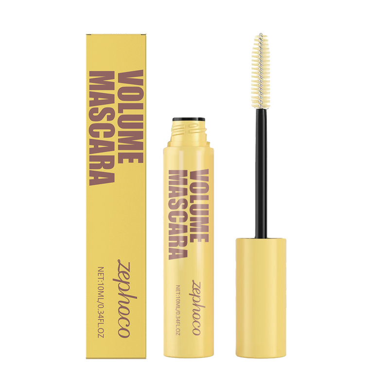 zephoco Thick And Slender Mascara, Mascara Around The Eyes, Natural Without Makeup Smudging, Thick Without Lumps, And Sweat-Proof