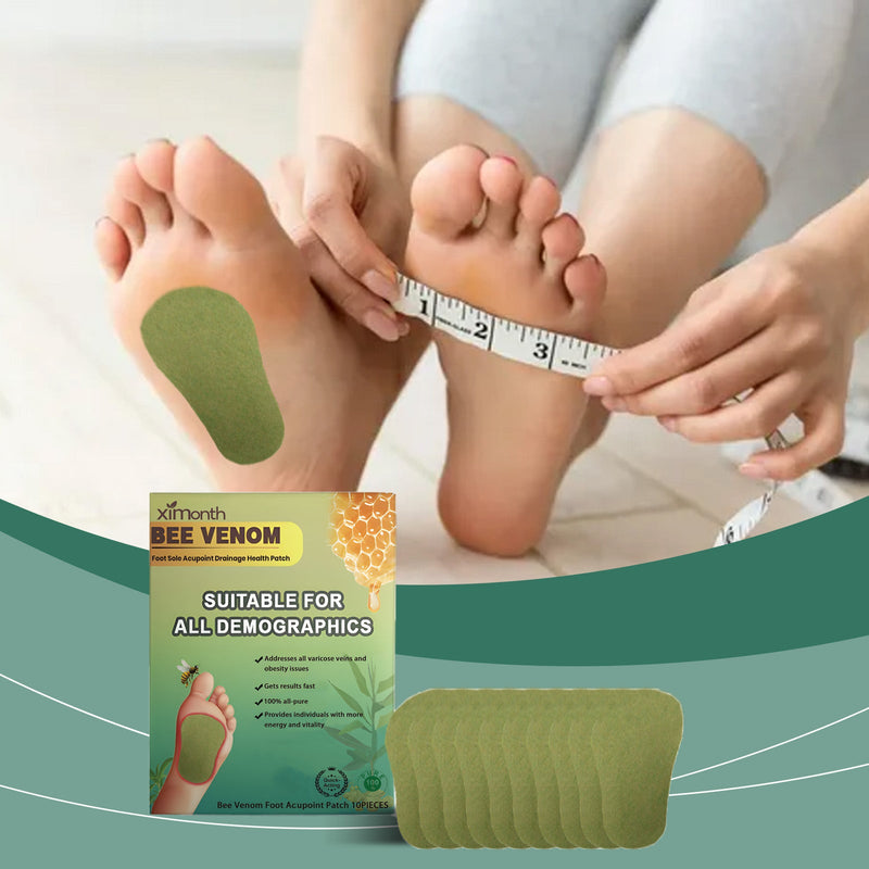 Bee Venom Foot Care Patch Slimming Body Shaping Deep Clean Body Sole Care Foot Patch