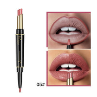 Matte Lipstick Wateproof Double Ended Long Lasting Lipsticks Brand Lip Makeup Cosmetics Nude Dark Red Lips Liner Pencil