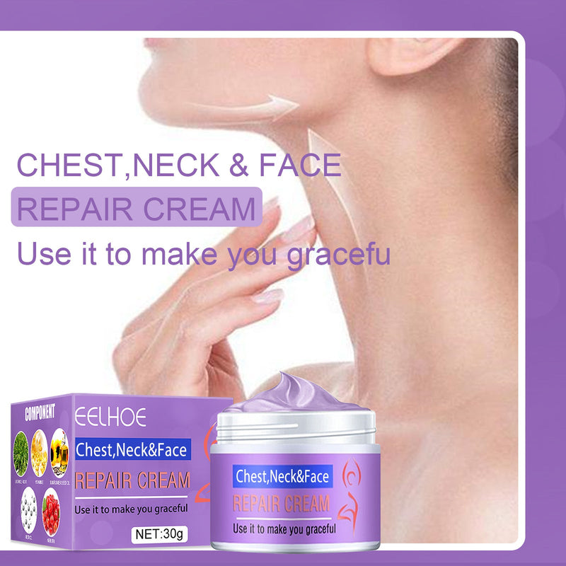 EELHOE Fade Neck Lines Lift Tighten Beautiful Neck Cream Firm And Brighten Skin Moisturizing Shape Swan Neck Skin Care Products