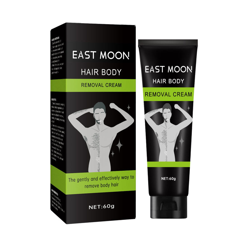 Men's Body Hair Removal Cream Underarm Arm Leg Gentle Non-Irritating Moisturizing Clean Hair Removal