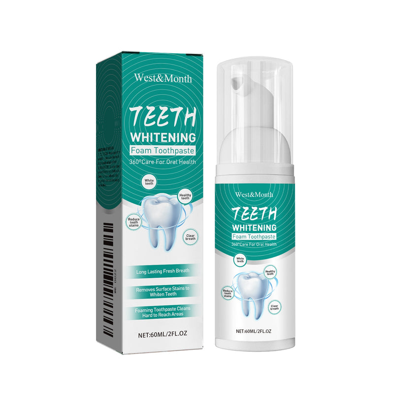 Foam Toothpaste Breath Freshening Whitening Toothpaste Tooth Anti-Moth Mouth Cleaning Tooth Stains And Gum Care