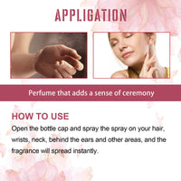 North Moon Perfume Spray Fresh Lasting Fragrance Non-Pungent Women's Date Perfume Spray