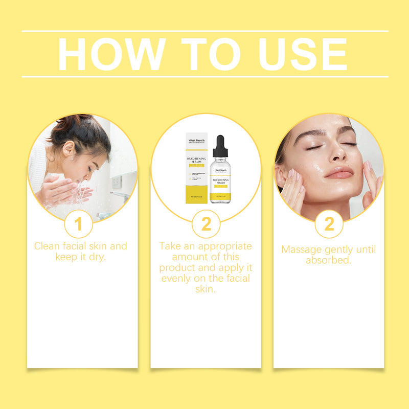 Brightening Serum, A Facial Blemish Calming, Hydrating, Firming And Brightening Serum