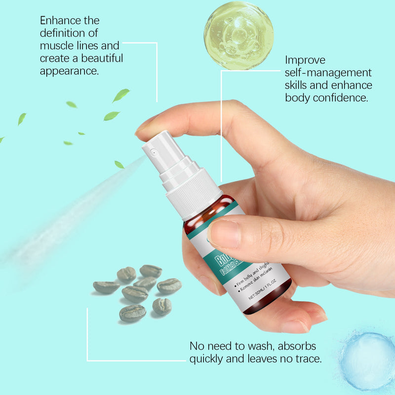 OUHOE Body Sculpting Spray - Lifts Belly & Body, Slimming Shape Care