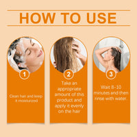 Wiyun Keratin Hair Mask, Keratin Gently Nourishes And Repairs Hair, Strong And Shiny Hair Mask