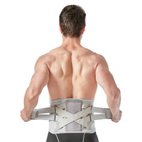 Removable steel plate support for waist protection, breathable and widened waist protection