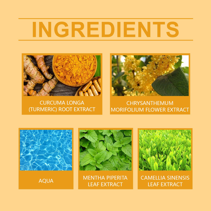 Turmeric Peel Mask Deeply Cleanses Skin, Delicate Pores, Brightens Skin, Hydrates And Moisturizes Skin