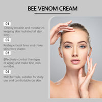 Bee-Venom Anti-Wrinkle Firming Face Cream Moisturizes, Hydrates, Lightens, Brightens And Lifts Fine Lines