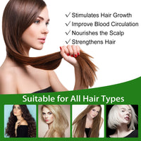 EELHOE Rosemary Hair Essential Oil Gentle Scalp Care Soft Shine Natural Fluffy Hair Essential Oil