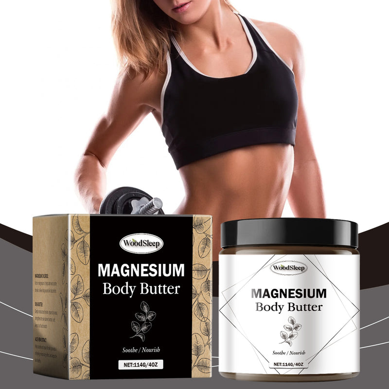 WoodSleep Body Magnesium Moisturizer Hydrates, Nourishes, Moisturizes, Silken Skin, Brightening And Rejuvenating Body Cream