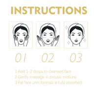 EELHOE Golden Age Essence Lightening Fine Lines, Firming Skin, Hydrating And Moisturizing Face Essence