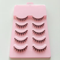 Cartoon Bushy Black Terrier Big Devil False Eyelashes Whole Piece Barbie Eyelashes Natural Little Devil