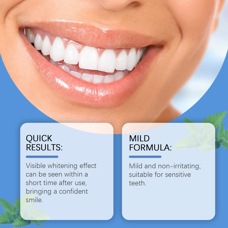 Teeth Whitening Patch Fresh Breath Remove Stains Yellow Dirt Deep Clean White Teeth