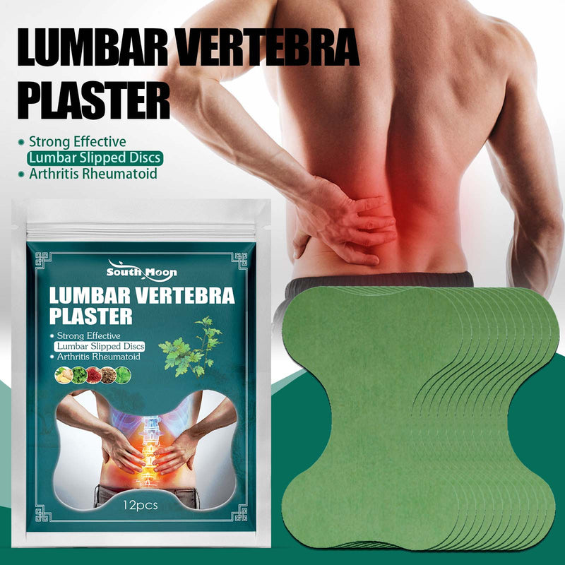 South Moon Lumbar Vertebra Plaster, Relieve Lumbar Stiffness, Swelling And Pain Lumbar Disc Protruding Muscles And Bones Care Patch