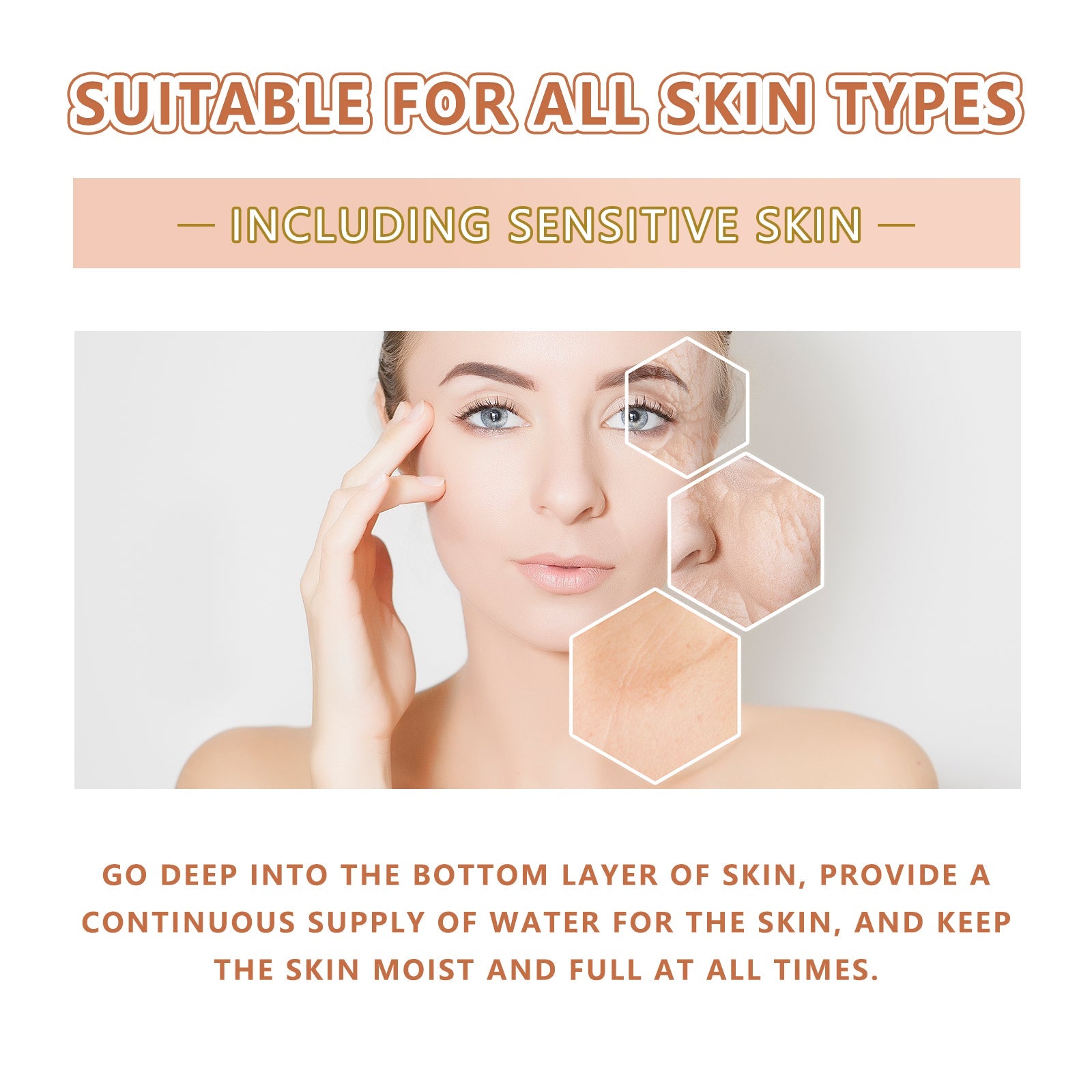 Hyaluronic Acid Liposomes Hydro Booster, Fade Out Fine Lines It Moisturizes Skin Firming Haun White Skin Essence
