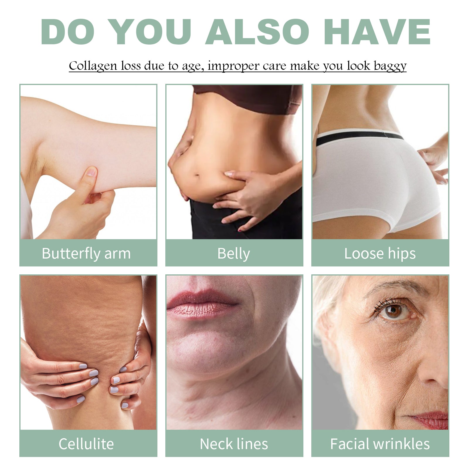 Collagen Body Essence Oil Firming Body Skin Arm Belly Thigh Slimming Oil
