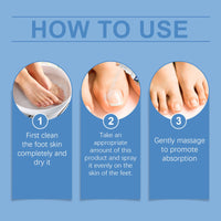 Foot Care Spray Gentle Cleansing And Brightening Manicure And Nails Daily Care Spray