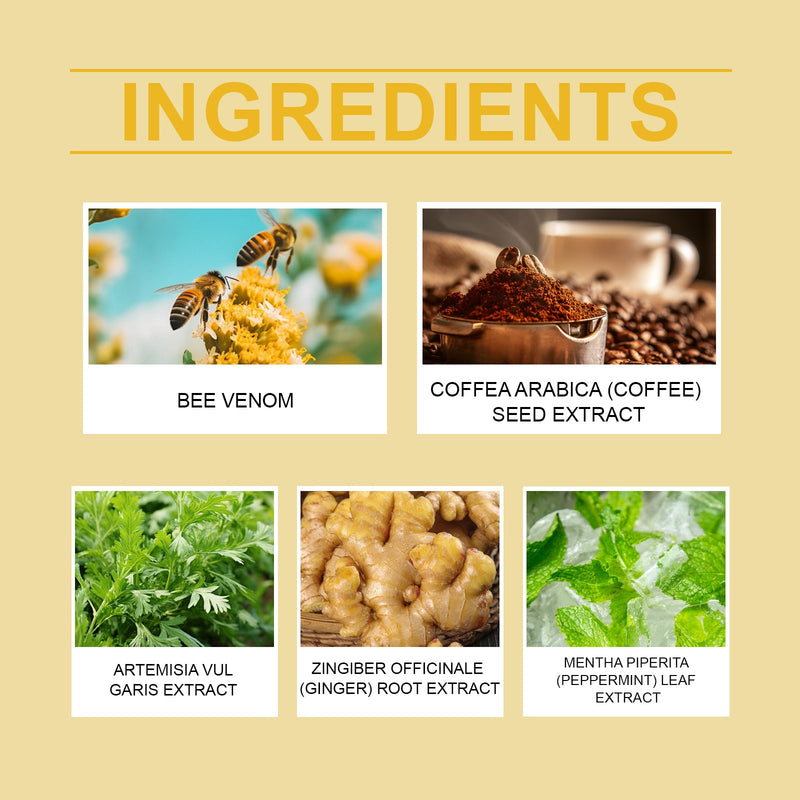 Bee Venom Slimming Patch Firming Belly Thighs Belly Belly Bairymeat Slimming Belly Button Patch