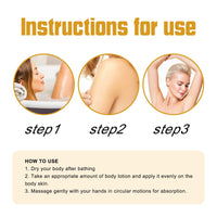 Rice Raw Pulp Body Lotion, Light Black Anti-Dryness Tender Bright And White Body Lotion