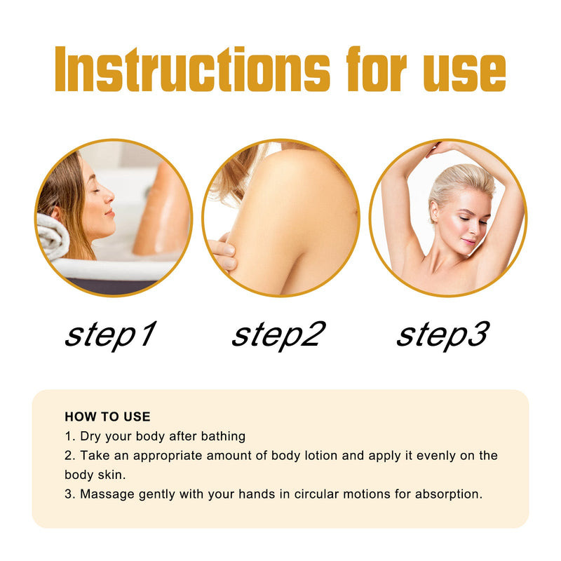 EELHOE Rice Raw Pulp Body Lotion - Brightening Anti-Dryness Tender Skin Care
