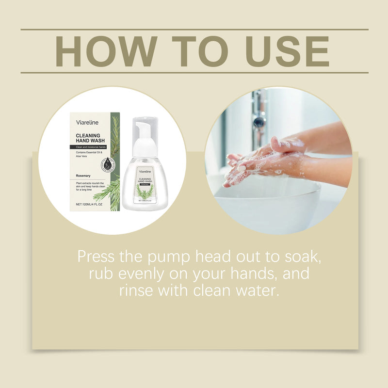 Foam Hand Sanitizer (Watermelon Flavor) Gentle Cleansing, Soothing Decontamination, Moisturizing Care Hand Cleansing Foam
