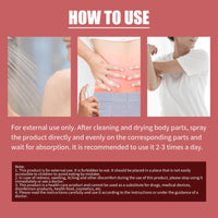South Moon Lumbar Spine Cold Gel Spray, Relieve Disc Knee Heel Lumbar Fatigue Pain Spray