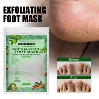 West&Month Nut Oil Foot Mask, Niacinamide Foot Mask Exfoliates Dead Skin Moisturizing And Repairing Foot Mask