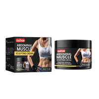 Abs Sculpting Cream, Fitness Exercise Vest Line Firming Sculpting Abs Cream