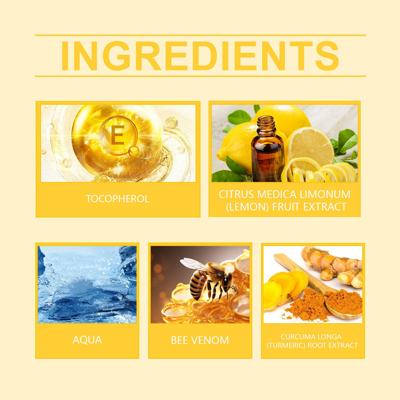 Bee Venom White Spot Care Cream Lighten Spots Even Skin Tone Repair Moisturizing Skin Care Cream