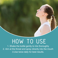 Lung Cleansing Spray, Relieve Dry Itchy Throat Cough Throat Discomfort Body Care Drops