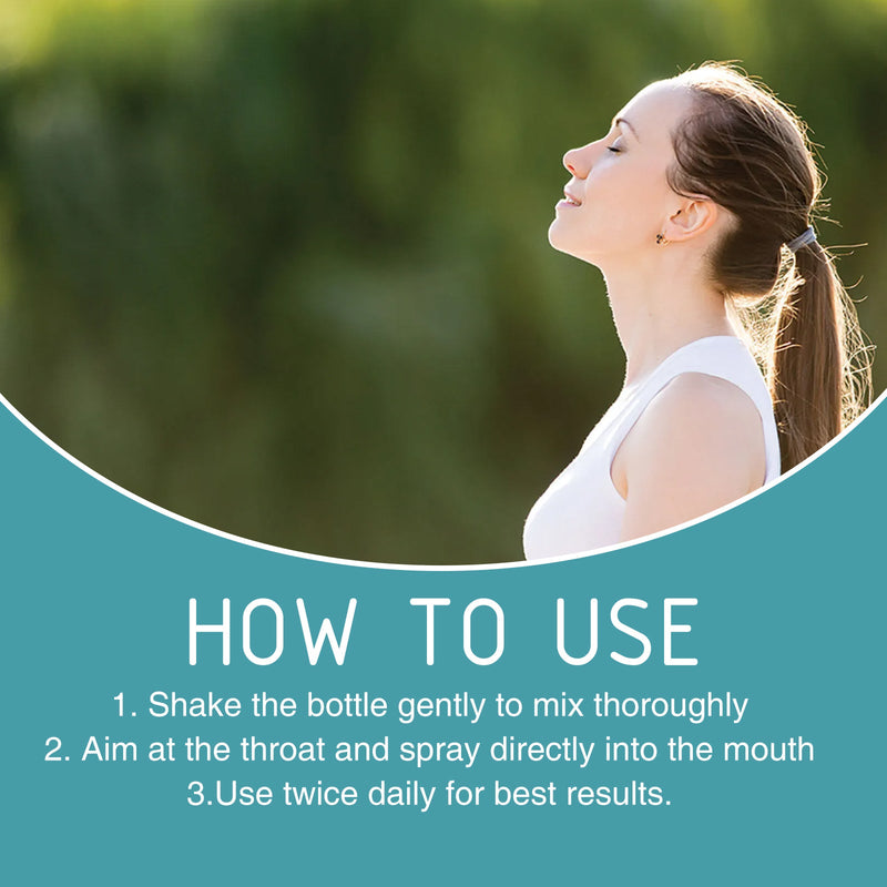 Lung Cleansing Spray, Relieve Dry Itchy Throat Cough Throat Discomfort Body Care Drops