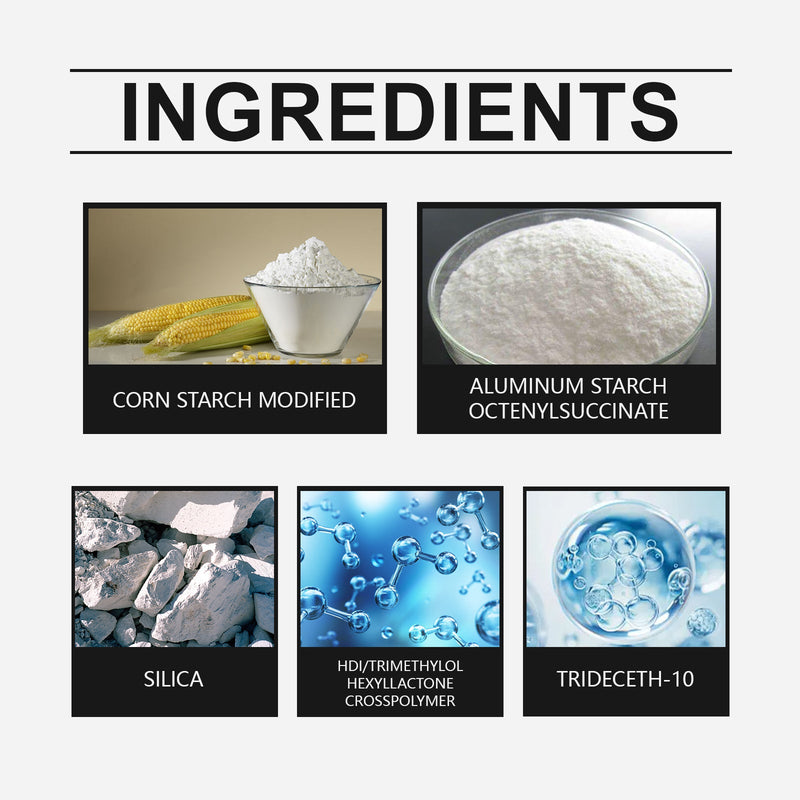 East Moon Hair Styling Powder, Lazy Hair Styling Fluffy High Cranial Top No Hair Seam Hair Styling Powder