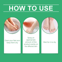 Ximonth Foot Skin Care Spray Foot Moisturizing, Cleaning, Deodorizing And Repairing Skin Spray