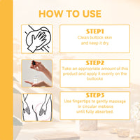 Hip Lifting Essential Oil, Carry Buttock Ass Show Buttocks Lift Hips Line Plastic Beautiful Buttock Essence