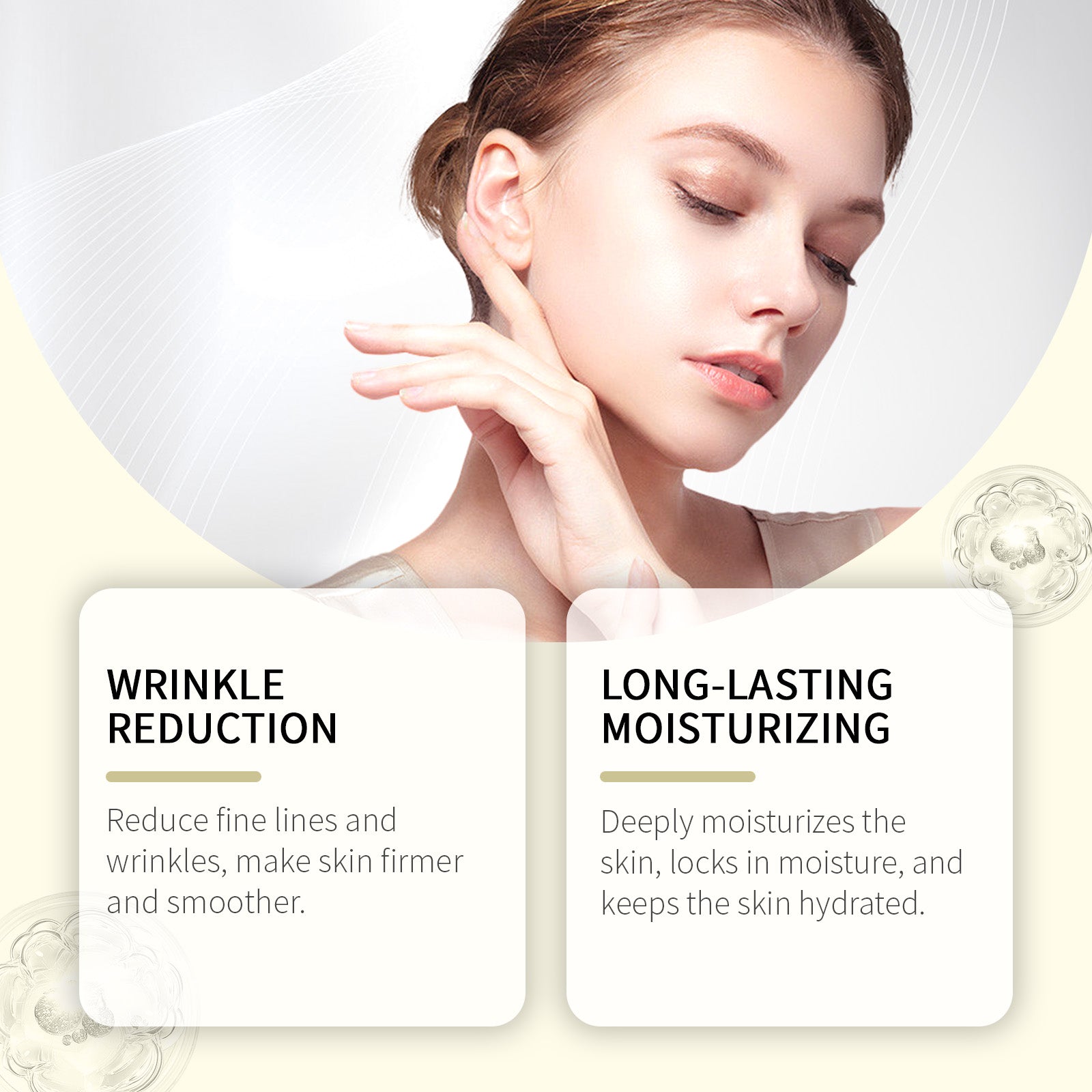 WoodSleep Grass Fed Tallow Moisturizing Cream Gentle Moisturizing Firming Moisturizing Moisturizing Brightening Skin Care Cream