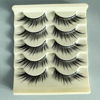 Cartoon Bushy Black Terrier Big Devil False Eyelashes Whole Piece Barbie Eyelashes Natural Little Devil