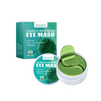 Chlorella Vera Hydrogel Eye Mask, Moisturizing Desalination Eye Grain Compact Fine Grain Soft Skin Hydrating Eye Mask