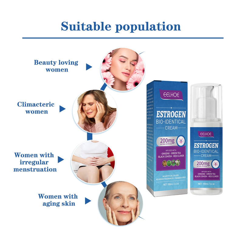 EELHOE Menopause Soothing Cream, Tired Night Sweats And Mood Swings Reduce Menopause Care Cream For Women