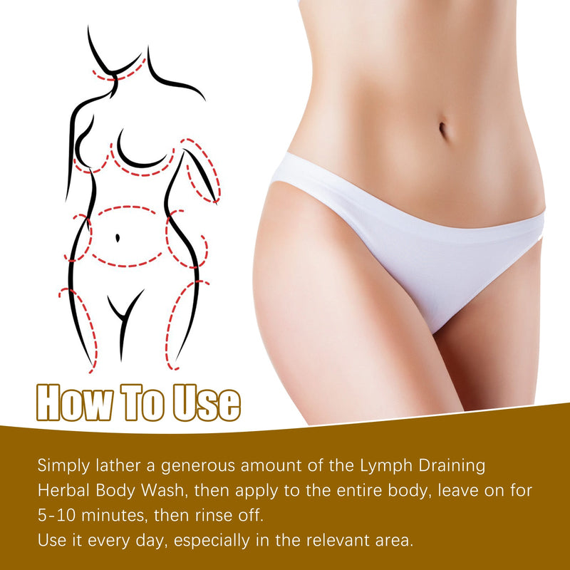Ginger Body Sculpting Shower Gel, Dredging Slimming Body, Firming Waist Lymph Lazy People Clean And Moist Skin