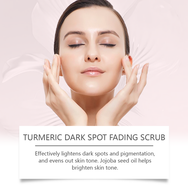 Turmeric Beauty Scrub Gently Cleanses Body Skin Exfoliating Soft Moisturizing Moisturizing Scrub