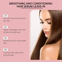 Hoegoa Leave-In Hair Care Essence Rosemary Begonia Hair Care Essence Strengthens And Nourishes Hair