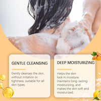 OceAura Lemon Turmeric Soap Cleanser Bath Gentle Clean Brightening Skin Care For Face And Body