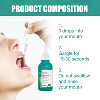 EELHOE Fresh Breath Essence, Cleans Bad Breath And Leaves Fresh Breath Mint Scent  Essence
