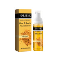 Turmeric Cleanser Mousse Cleansing Foam Gently Cleanses Skin With Pore Care Mousse Cleanser