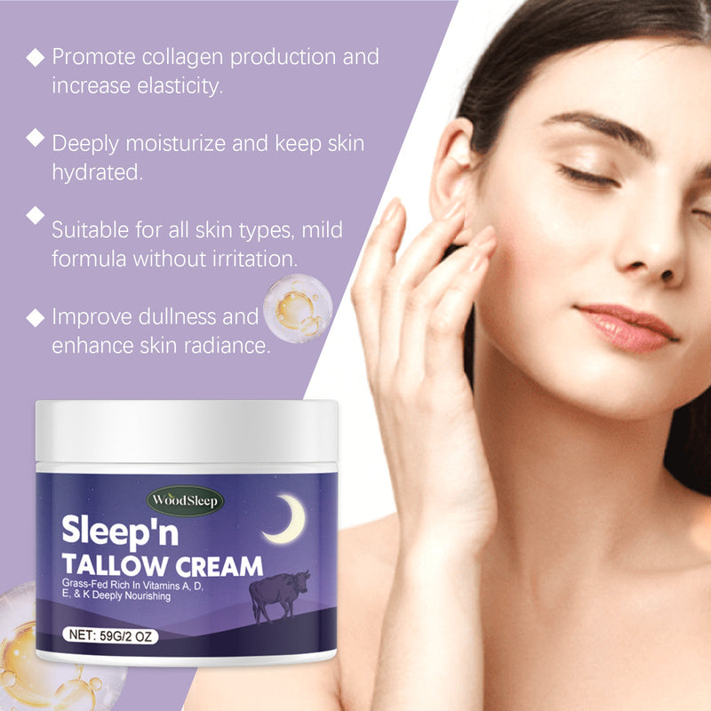 WoodSleep Butter Sleep Night Cream Hydrating, Moisturizing, Brightening, Tender And Smoothing Wrinkles Skin Care Cream