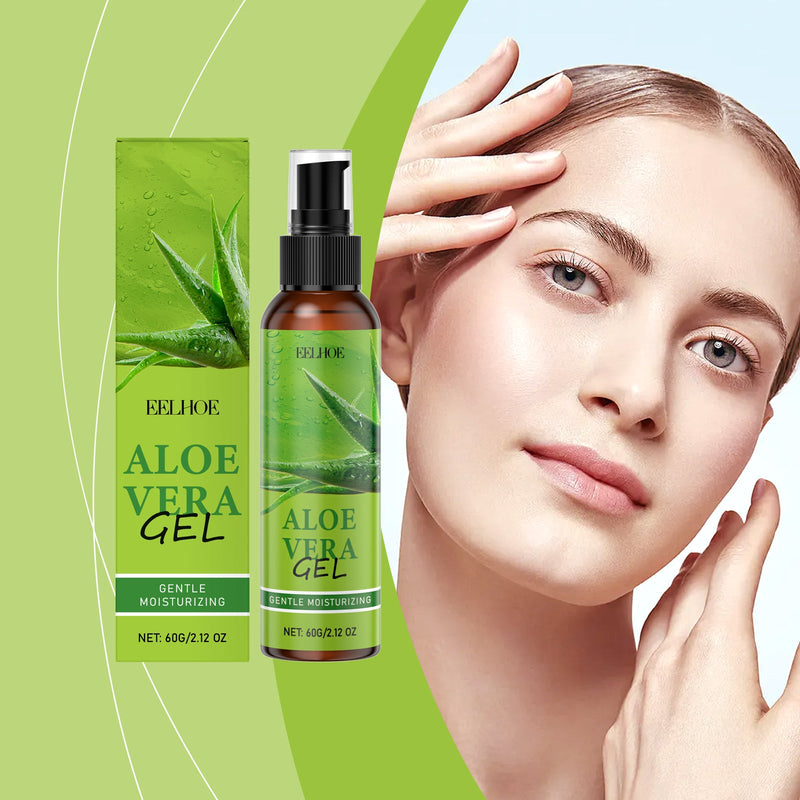EELHOE Aloe Vera Essence Gel, A Gentle Ingredient, Nourishes And Moisturizes The Skin. It Is A Daily Skin Care Essence