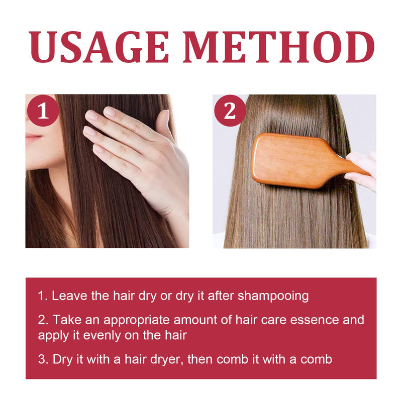 EELHOE Hair Care Essence, Hair Repair Moisturize And Fluff Leave-in Hair Care Essence