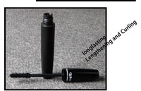 Makeup Qibest Black Tube 3D Mascara Fiber Combination Set Thick And Slender